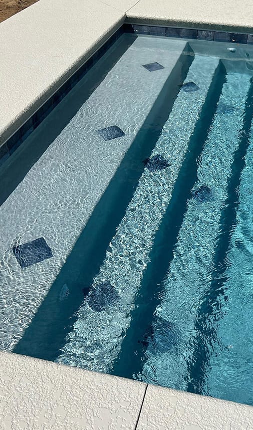 swimming pool steps