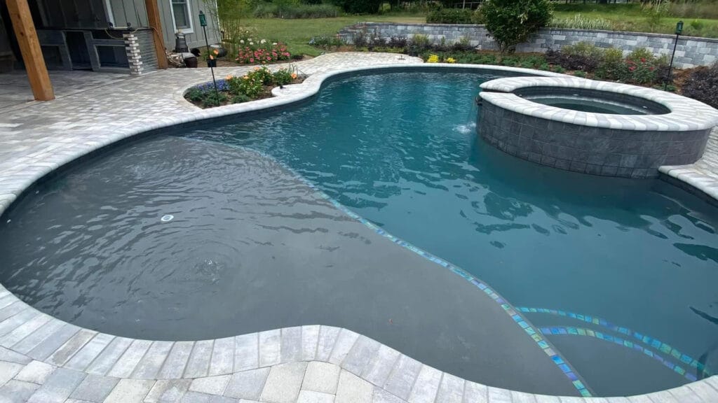 new swimming pool