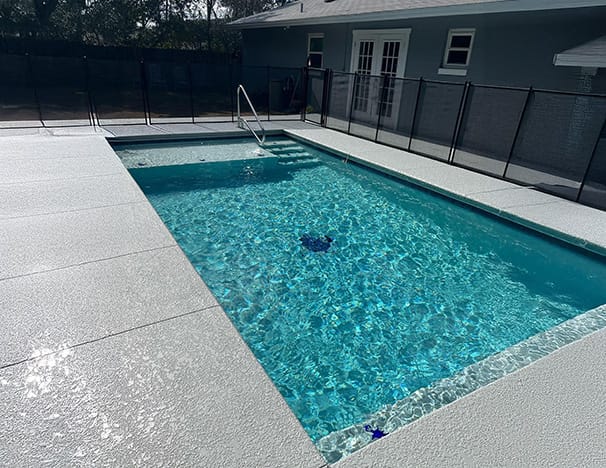 new swimming pool