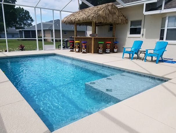 new swimming pool