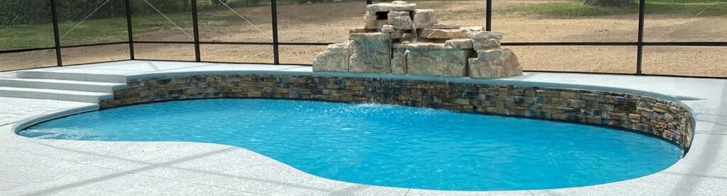 new swimming pool